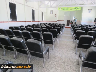 تجهیز سالن اجتماعات آموزشکده امین خاتم