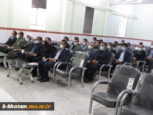 مراسم دومین سالگرد شهادت سردار دلها در آموزشکده  فنی کشاورزی امین خاتم برگز ار شد