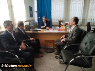 دیدار رئیس دانشگاه ملی مهارت استان یزد با رئیس آموزش و پرورش شهرستان خاتم  3
