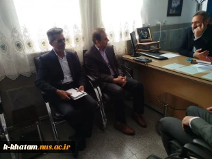 دیدار رئیس دانشگاه ملی مهارت استان یزد با رئیس آموزش و پرورش شهرستان خاتم  4