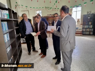 بازدید رییس دانشگاه ملی مهارت استان یزد از آموزشکده امین خاتم 6