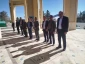 ادای احترام کارکنان آموزشکده ملی مهارت خاتم«امین» به مقام شامخ شهدا