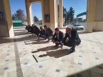 ادای احترام کارکنان آموزشکده ملی مهارت خاتم«امین» به مقام شامخ شهدا 3