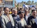 حضور پرشور اساتید،کارکنان و دانشجویان آموزشکده ملی مهارت خاتم «امین»در راهپیمایی ۲۲بهمن و برپایی موکب انقلاب توسط این مرکز در مسیر راهپیمایی  2