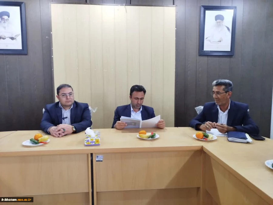 دیدار صمیمی فرماندار شهرستان خاتم با پرسنل آموزشکده ملی مهارت خاتم«امین»  2