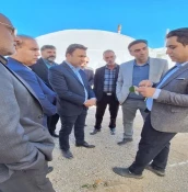 بازدید فرماندار و رئیس پارک علم و فناوری از مرکز توسعه بیولوژیک بدون سم و پرورش حشرات مفید در شهرستان خاتم 5