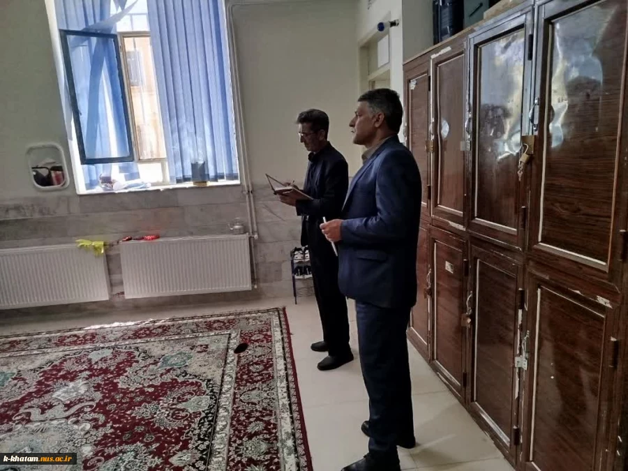 بازید رئیس آموزشکده ملی مهارت خاتم از خوابگاه دختران  4