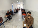 معاون آموزشکده آموزشکده ملی مهارت خاتم  با حضور  از هنرستان شهید مصطفی خمینی شهر ستان خاتم با رئیس و هنر جویان این مرکز دیدار کرد  4