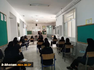 دیدار  معاون آموزش آموزشکده ملی مهارت خاتم با هنرجویان دبیرستان ام‌البنین هرات 
 5